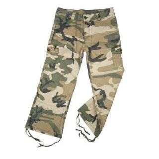 Womens Camo Capris Subdued Camouflage Capri Pants 9/10