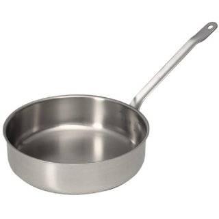 Sitram Catering 11 Inch Commercial Stainless Steel Fry Pan 