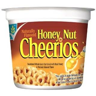Cheerios Honey Nut Cereal, 1 Ounce Bowls (Pack of 96)  