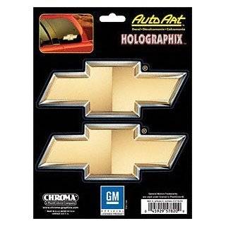  Chevy Gold Bowtie Easy Fit Mud Guard 11   Set of 2 
