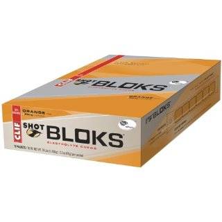 Clif Shot Bloks, Box of 18 Packs   Citrus Clif Shot Bloks Organic 