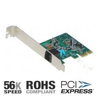   Low Profile PCI Express x1 Data Fax Voice Modem (H50198) Electronics