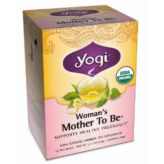 Yogi Womans Raspberry Leaf, Herbal Tea Supplement, 16 Count Tea Bags 