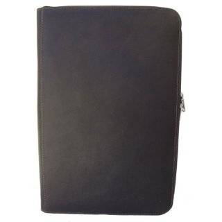 Piel Leather Zippered Legal Size Notepad 2512 Organizer