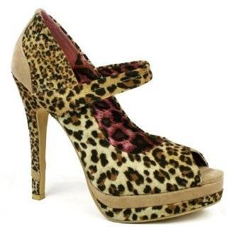  5 Inch High Heel Sexy Shoes Animal Print Leopard Sandals 