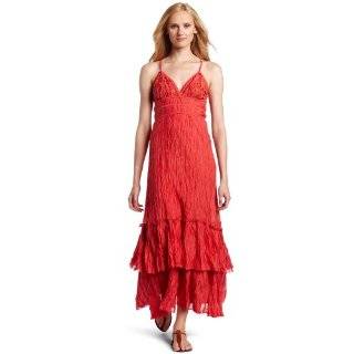 French Connection Womens Edith Embroidery Maxi Dress