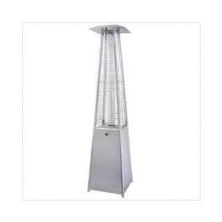 Glass Tube Patio Heater  Hammered Bronze Patio, Lawn 