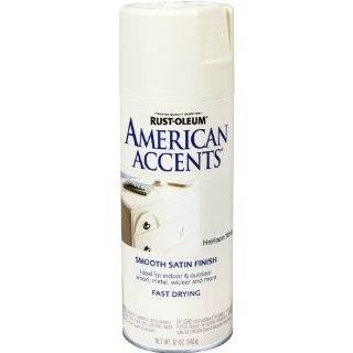    Oleum 7921830 American Accents Spray, Satin Heirloom White, 12 Ounce