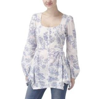 Jones New York Womens Double Button Blouse Clothing