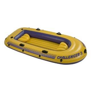  Challenger 3 Boat Set w/ Oars & Pump