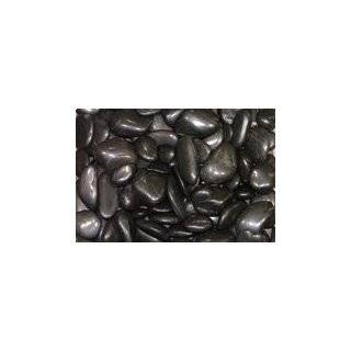 Polished Pebble, Black Stone, 1½ 2½  for landscape & garden