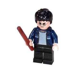 Harry Potter (Blue Jacket) with Wand   LEGO Harry Potter Minifigure