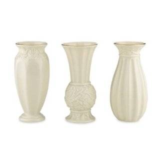  Classic Lenox Floral Bud Vases S/3