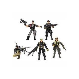   Inch Military Soldiers 5 pack Action Figures (Military Men Vary
