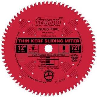   Thin Kerf Sliding Miter Saw Blade with 1 Inch Arbor