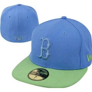   Red Sox Fitted Hat New Era 59FIFTY Blue / Green Poptonal Fitted Hat