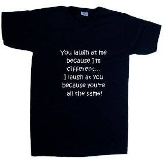  Im Ninja (You Cant See Me) Funny Black T Shirt Clothing