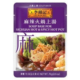 Lee Kum Kee Soup Base For Sichuan Hot & Spicy Hot Pot, 2.5 Ounce 