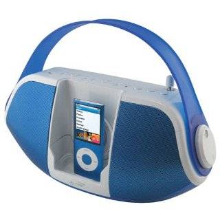  iLive Portable Boombox with iPod Dock (Black)  Players 