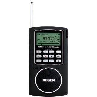    Degen DE15 Ultra thin AM/FM Shortwave DSP Radio Electronics