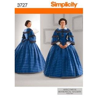 Simplicity Sewing Pattern 3727 Misses Costumes, KK (8 10 12 14)