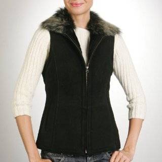  BGSD Womens Classic Shearling Vest Clothing