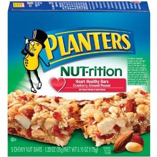 Planters NUT rition Energy Bar, 5 Count Grocery & Gourmet Food