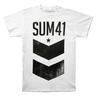  Sum 41   Crossbones T Shirt Clothing